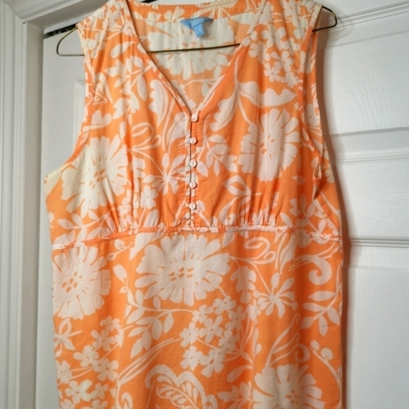 Light orange summer top - Picture 1 of 6